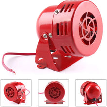 12V 105dB Car Air Raid Siren Horn Electric Sound Alarm Loud Fire Security Rescue For Car Truck Motorcycle Bicycle