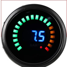 Duokon Auto Car 2in Vacuum Gauge Meter LED Scale + Digital Display 12V Universal