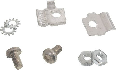 1959-1962 Corvette Hood Release Cable Retainer to Latch w/Screws 8 Pieces