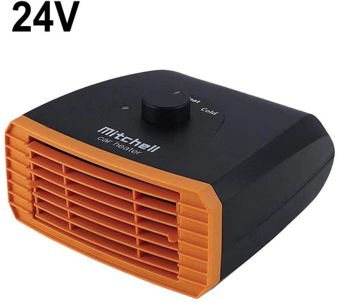 12V-24V Portable car Heater, Fast Heating defogger, Heating Cooling Fan for Small and Medium-Sized Cars, Camping, Boat 15 16CM