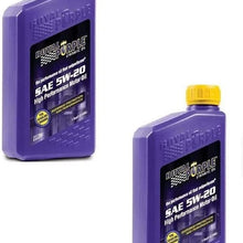 Royal Purple SAE Multi-Grade Synthetic Motor Oil 5W20 Pack of 2 Quarts