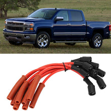 Suuonee Spark Plug Wire, 8PCS Durable 8.5mm Sparking Plug Starting Wires Set Universal for Chevrolet