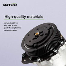 SCITOO AC Compressor CO 4335C Compatible with 2002-2005 for Jeep Liberty 3.7L