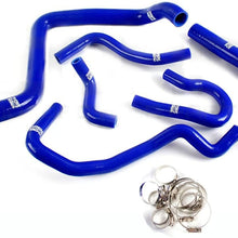 Silicone Radiator Coolant Hose Kit Clamps For HONDA CIVIC Type R EK EG B16A B18C EX SI KIT Blue