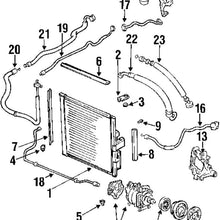 Genuine Honda 80331-SR1-A11 Condenser Pipe
