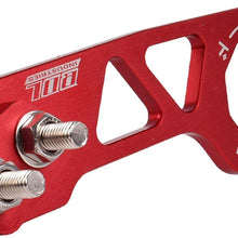 EIOUMAX Rear Tow Towing Hook for Universal Car Auto Trailer Ring Aluminum Racing Trailer Hook Red