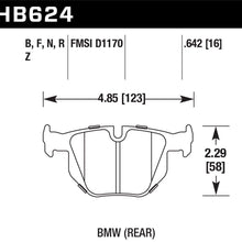 Hawk Performance HB624F.642 HPS Performance Ceramic Brake Pad