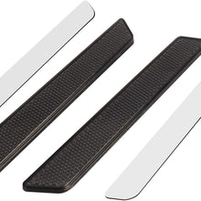 NTHREEAUTO Black Saddle Bag Reflector Inserts Latch Covers Compatible with 2014-2020 Harley Touring model,FLT, FLHT Road King,Road Glide,Street Glide