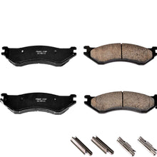 Power Stop 17-702, Z17 Front Ceramic Brake Pads with Hardware