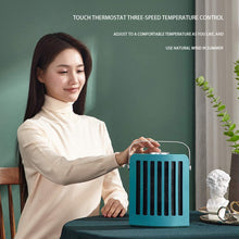 OCYE Portable Heater, Small PTC Ceramic Heater, Automatic Head Shaking, Wide-Angle Heating, Safe and Quiet Indoor Office Environment