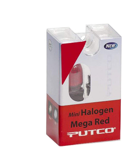 Putco 211921R Mini-Halogen Bulb - Mega Red - 921 (Pair)