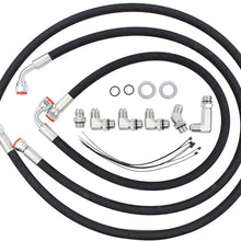 XtremeAmazing Transmission Cooler Lines Compatible with Chevy Duramax Diesel 6.6L