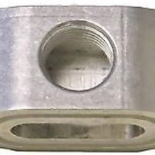 ICT Billet Oil Pan Pressure Sensor Adapter Port Dual 1/8" npt - LS Truck - M16-1.5 Sending Unit 551541