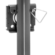 Bulldog 1514210117 Gray Universal 15" Topwind Travel Weld-On Trailer Jack with Base (2,000 lbs. Lift Capacity)