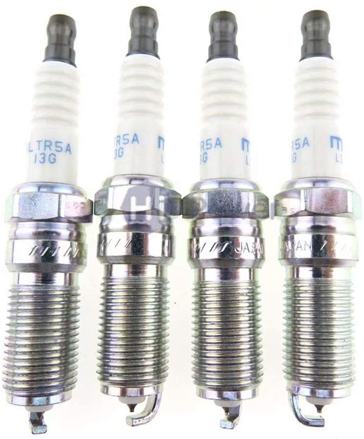 YYCOLTD OEM # LFJD-18-110 4pcs Iridium Spark Plug for Mazda 3 5 6 CX-7 Ford-Lincoln ILTR5A-13G L3Y2 18 110 LFJD-18-110