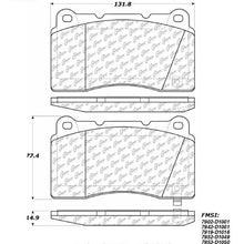 Centric 106.10010 Disc Brake Pad