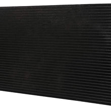 SCITOO Air Conditioning A/C Condenser Replacement for 2007 2008 Saturn Aura Sedan 3.5L Automotive Cooling A/C Condenser