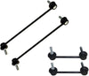 Detroit Axle - 4PC Front & Rear Suspension Stabilizer Sway Bar Links Fits Driver and Passenger Sides 2007 2008 2009 2011 Honda CR-V