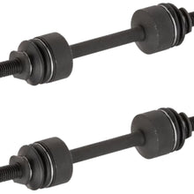 Detroit Axle - Pair Front Sway Bar End Links - for 4WD 2009-2016 Ford F-150 ex.Raptor - [2011-2016 F-250 SD 4x4] - 2011-2016 F-350 SD 4WD - [2011-2014 F-450 SD 4x4] - 2011-2014 F-550 SD 4x4
