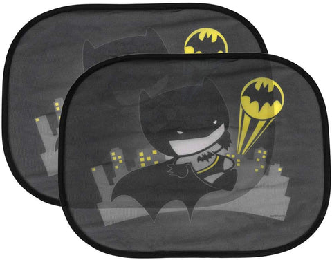 (2 Pack) Cute Chibi Batman Side Car Window Sun Shade - 17