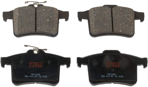 TRW TPC1449 Premium Ceramic Rear Disc Brake Pad Set