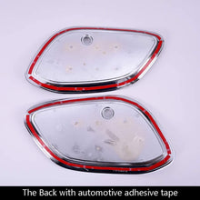LLKUANG for Mercedes Benz GLC Class X253 GLC200 GLC250 GLC300 2015-2017 ABS Chrome Car Front Fog Lamp Light Cover Trim