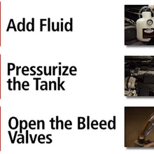 Motive Products, European Power Brake Bleeder, 0100, Hand Pump Pressure Tank with Adapter