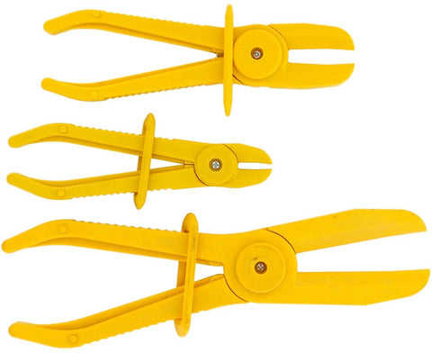 ABN 3 Piece Flexible Fuel Brake Water Line Hose Clamp