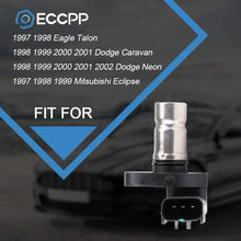 ECCPP Crankshaft Position Sensor Fit for 1998 1999 2000 2001 Dodge Caravan, 1998 1999 2000 2001 2002 Dodge Neon, 1997 1998 Eagle Talon, 1997 1998 1999 Mitsubishi Eclipse