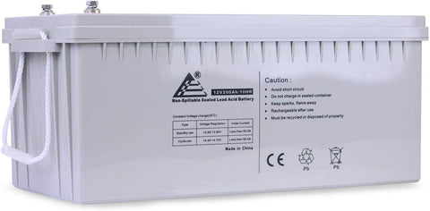 ExpertPower 12_200 12V 200Ah Sealed Lead Acid AGM Battery for Solar Wind Power