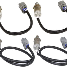 Maxfavor 4PCS Oxygen sensor 234-4694 x2 234-4696 x2 o2 sensor for 02-99 Land Rover Discovery 4.0L 02 Sensor