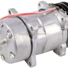 AC Compressor & 2 Groove A/C Clutch For Volkswagen VW Golf Jetta Scirocco Rabbit Cabrio Replaces Sanden SD508 9288 - BuyAutoParts 60-01523NA NEW