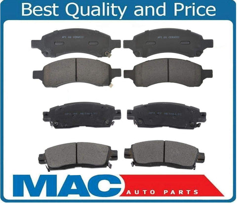 Mac Auto Parts 37958 New Front & Rear Ceramic Brake Pads For 2007-2016 GMC Arcadia