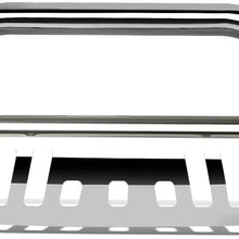 DNA MOTORING BURB-013-SS BURB013SS 3" Front Bumper Push Bull Bar (Silver)