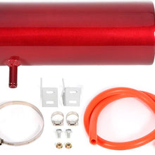 LSAILON Billet Alufor Minium Racing 800ml Engine Radiator Coolant Overflow Tank Red