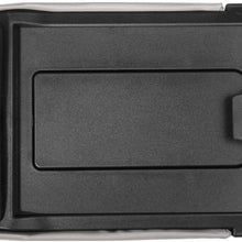 Center Console Lid Replacement Kit Gray - Replaces 924-811, 19127364, 19127365, 19127366, 924-812 - Fits Chevy Silverado, Avalanche, Tahoe, Suburban, GMC Sierra, Yukon - Interior Armrest Hinge Latch