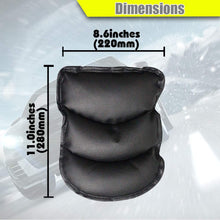 GAMPRO Luxury PU Soft Leather Car Center Console Cushion(11x 8.6 inches) Vehicle Seat Cushions Armrest Pillow Pad for Car Motor Auto Vehicle, Raises Your Center Console.(Black)