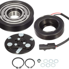 AUTEX AC Compressor Clutch Coil Assembly Kit Compatible with Dakota Durango Ram 1500 2002 2003 Compatible with Ram 2500 3500 2002 Compatible with Liberty 2002-2005 Clutch