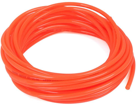 X AUTOHAUX 10 Meter 32.8ft 4mm Inner Dia Universal Polyurethane PU Vacuum Hose Tube Red for Car