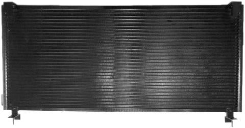 A/C Condenser - Pacific Best Inc Fit/For 4857 97-01 Subaru Impreza (Exclude '98 RS-Model)