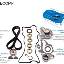 ECCPP Timing Belt Water Pump Kit Fit for 1987-2001 Toyota Camry Celica RAV4 Solara 2.0L 2.2L DOHC 3SFE 5SFE