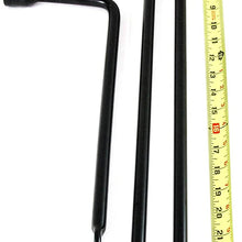 Red Hound Auto 2002-2009 Compatible with Chevy Trailblazer Lug Wrench New Tire Tool Replacement Kit for Spare Jack
