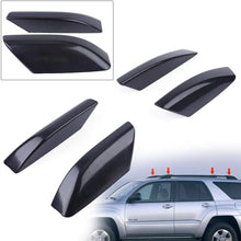 4Pcs Black Roof Rack Cover Rail End Shell Fit For 4Runner N210 2003-2009 4-Door 4Runner