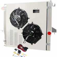 CoolingSky 2 Row All Aluminum Radiator +Fan Shroud Combo &Relay Kit for 2003-2009 Dodge Ram 2500 3500 (Fits: 5.9L 6.7L Diesel Cummins Engine)