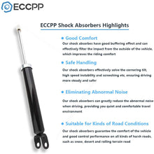 Shocks Struts,ECCPP Rear Pair Shock Absorbers Strut Kits Compatible with 2007 2008 2009 2010 Hyundai Elantra 349085 5622