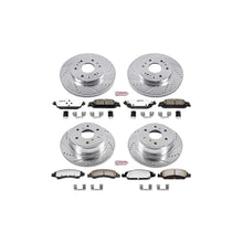 Power Stop K6560-36 Z36 Truck & Tow Front and Rear Brake Kit