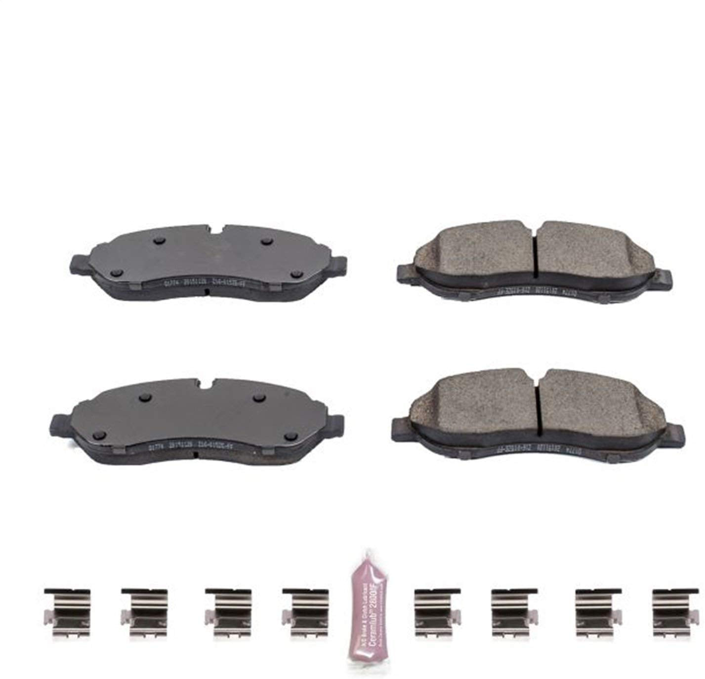 Power Stop Z23-1774, Z23 Evolution Sport Carbon-Fiber Ceramic Front Brake Pads