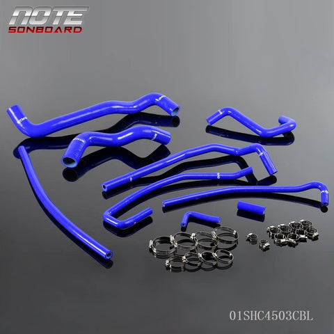 Silicone Radiator Coolant Hose Kit Clamps For 1991-1996 CHEVY CORVETTE 5.7L LT1 V8 Blue