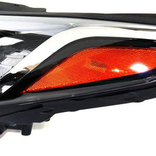 Headlight Assembly Compatible with 2015-2017 Hyundai Sonata HID with HID Kit Driver Side