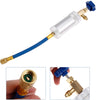 Aupoko R134A AC Oil Dye Injector, Oil Filling Syringe with 1/2